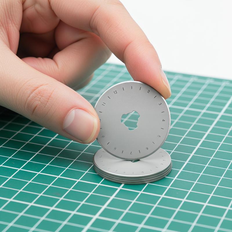 3, 5 ou 15 Lâminas de Cortador - Rotary Cutter For Fabric 45Mm avaliação e preço
