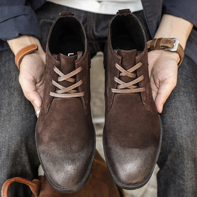 Nova camurça de vaca botas de  - Craft Tools avaliação e preço