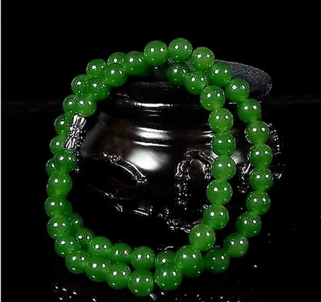 Genuíno natural verde contas c - Beading avaliação e preço