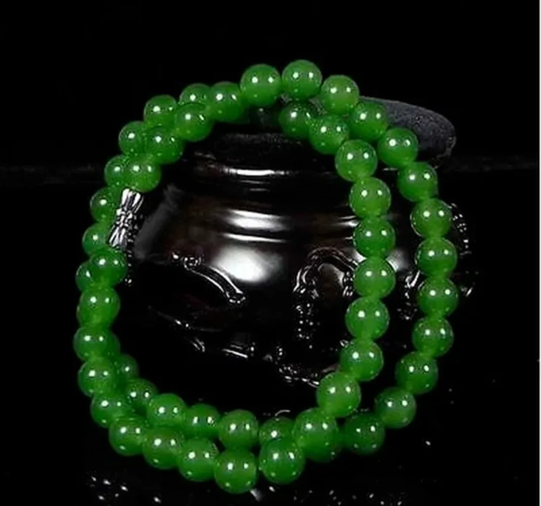 Genuíno natural verde contas c - Beading avaliação e preço