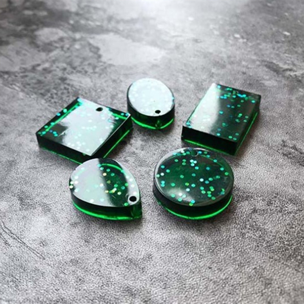 DIY Keychain Pingente Casting  - Silicone Epoxy Resin Molds Set avaliação e preço