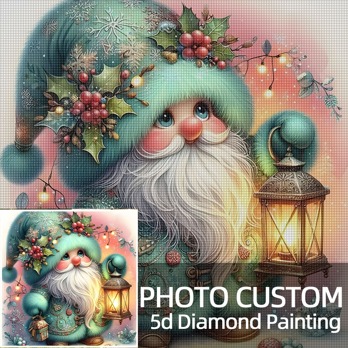 Kit de Pintura Diamante Person - 5D Diamond Painting Kit Full Drill avaliação e preço