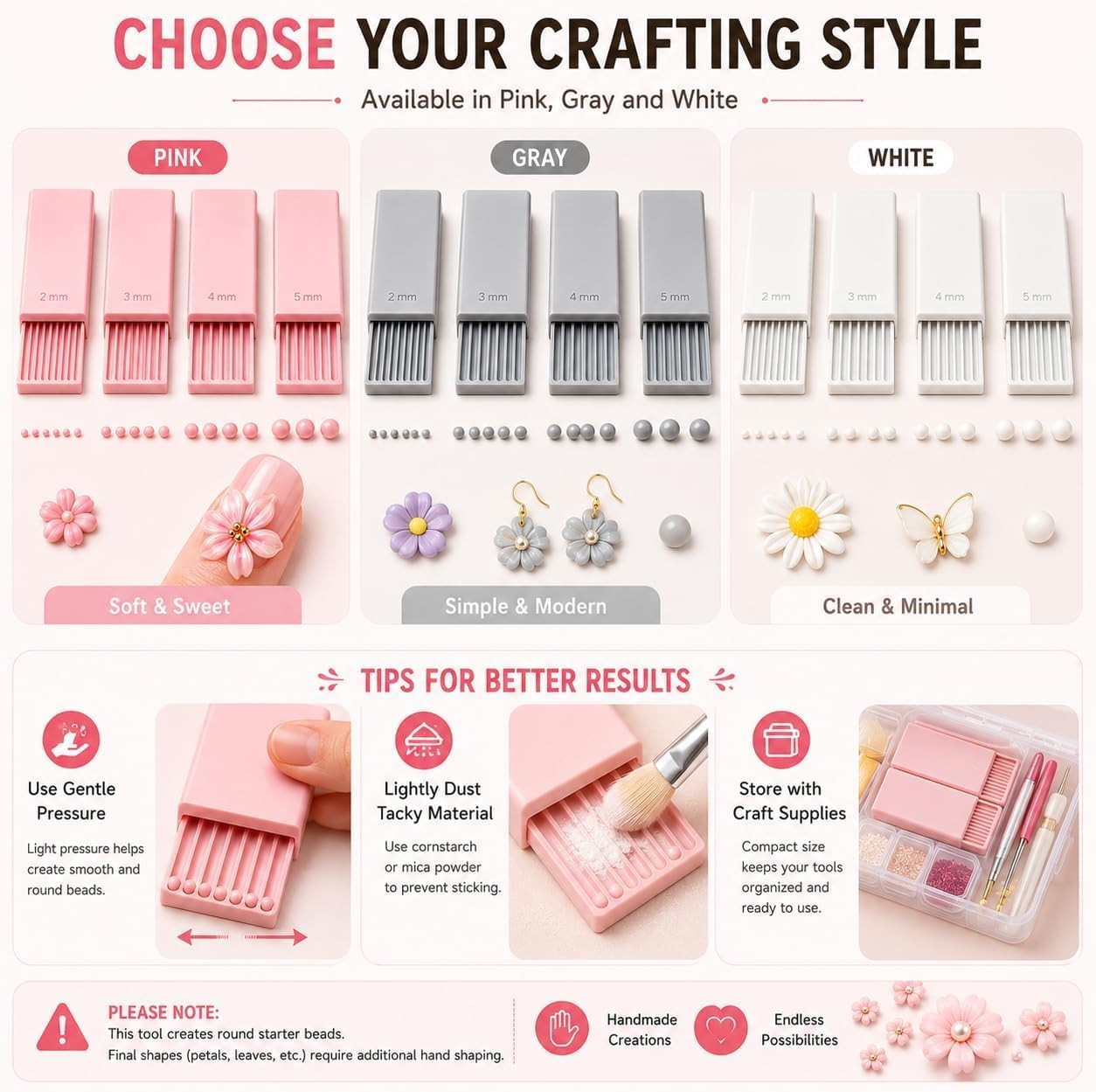 Kit com 4 Ferramentas para Faz - Craft Tools avaliação e preço