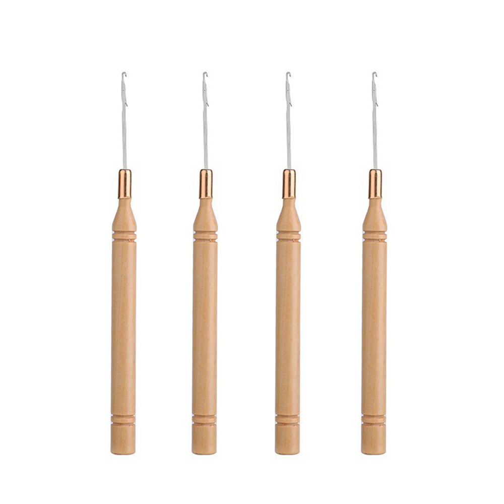 Agulha ergonômica com cabo de  - Wooden Crochet Hooks Ergonomic Handle avaliação e preço