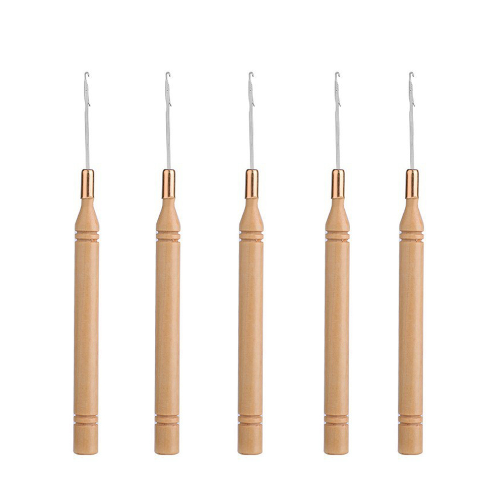Agulha ergonômica com cabo de  - Wooden Crochet Hooks Ergonomic Handle avaliação e preço