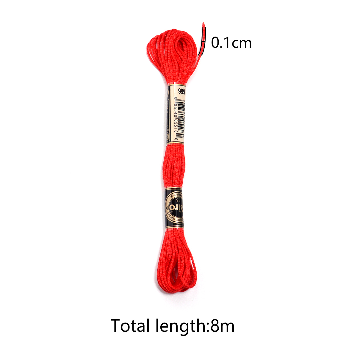 6 pçs/lote multicolorido polié - Cotton Embroidery Thread Skeins avaliação e preço