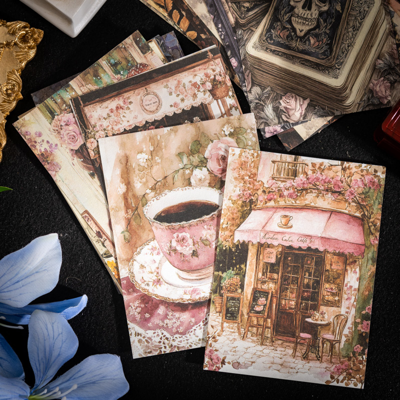 Jianqi 100 pçs retro artesanal - Vintage Junk Journal Scrapbooking Paper avaliação e preço