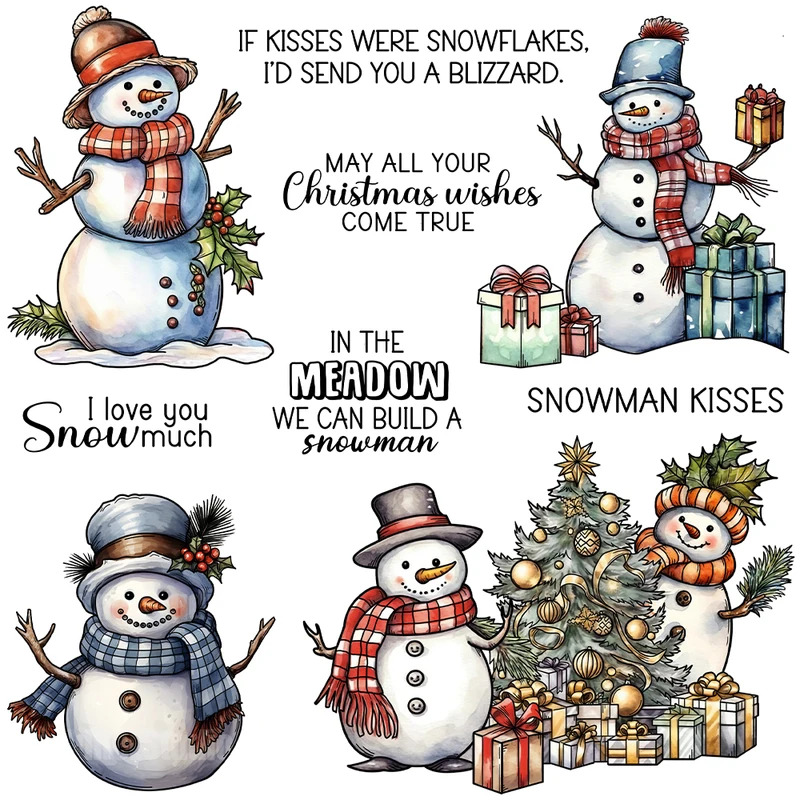 Cortadores de Metal e Carimbos - Clear Silicone Stamps For Card Making avaliação e preço