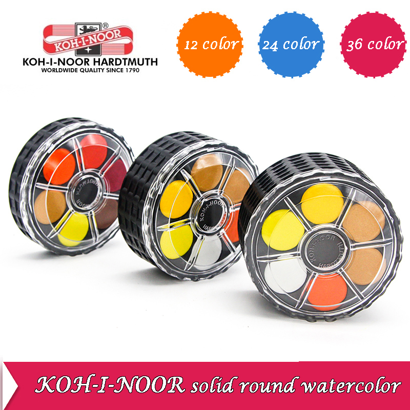 Roda portátil com pigmento aqu - Watercolor Paint Set Solid Pigment avaliação e preço