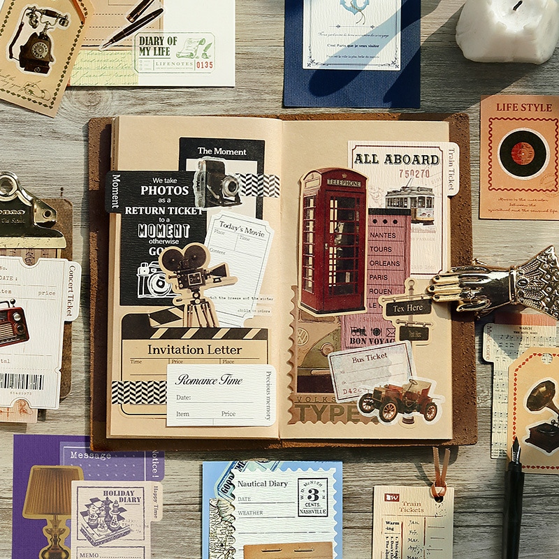 30 Folhas de Papel Vintage par - Vintage Junk Journal Scrapbooking Paper avaliação e preço